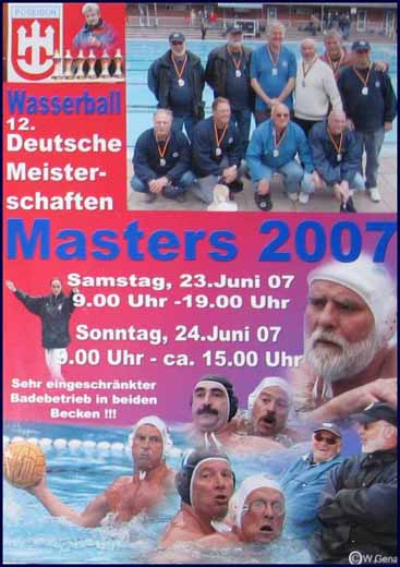 Wasserball Poseidon Hamburg Masters Deutsche Meisterschaften 2007