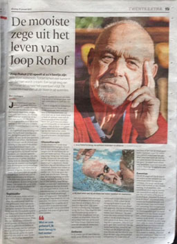 Zeitung Joop Rohof