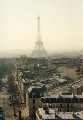 Blick zum Eiffelturm